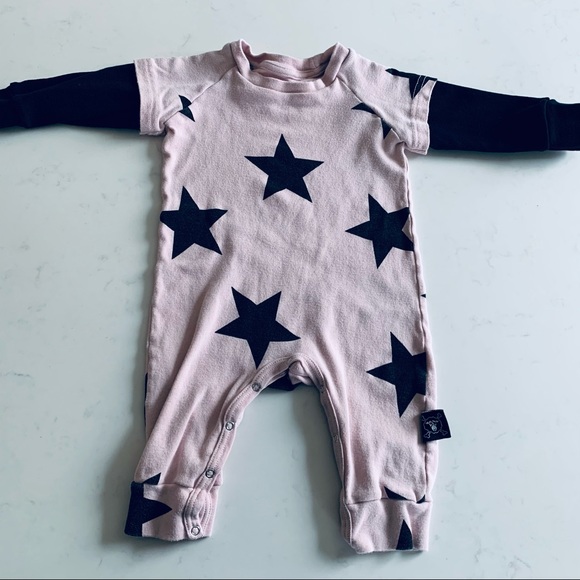 Nununu baby girl star play suit - Picture 2 of 7